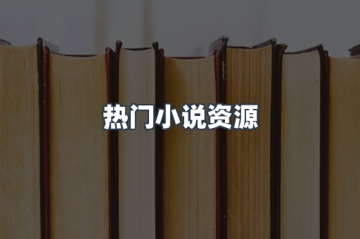 热门小说资源